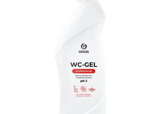 Средство для удаления минерально-органических загрязнений Grass WC-Gel Professional 750 мл